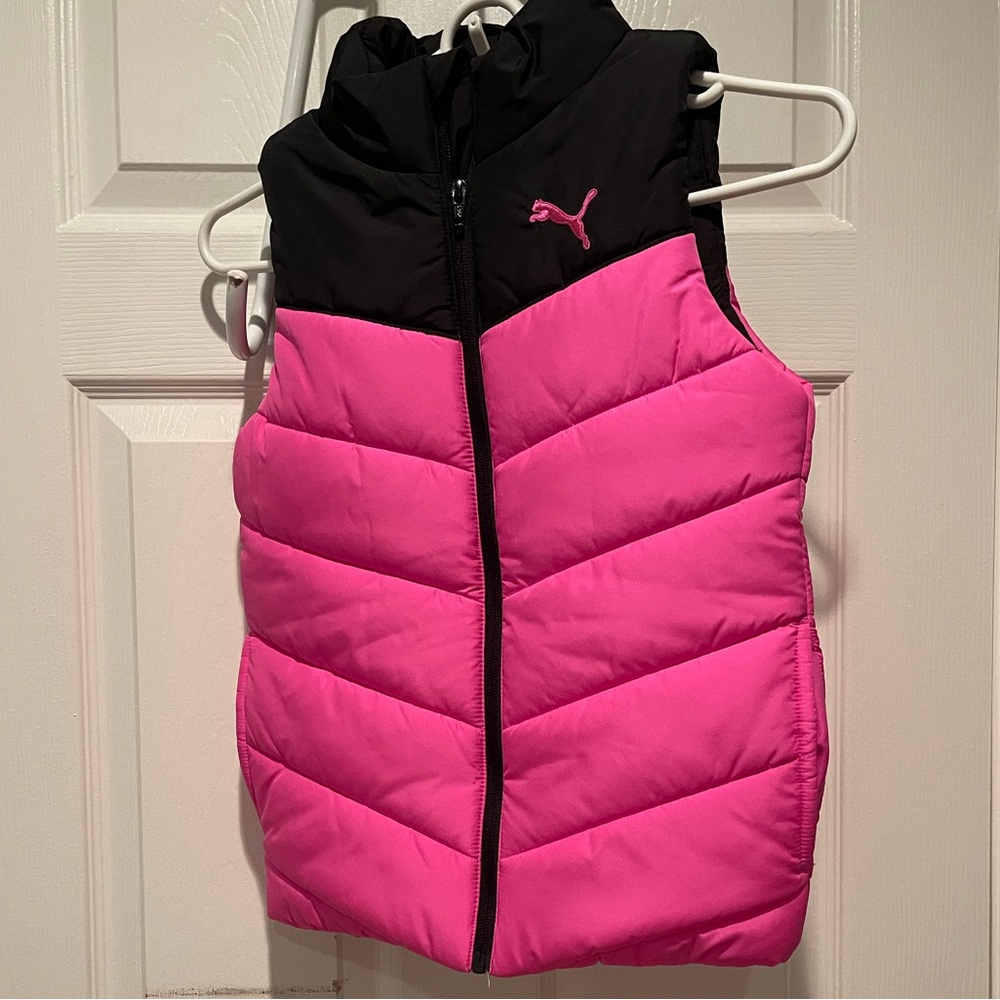 Girls PUMA puffer vest